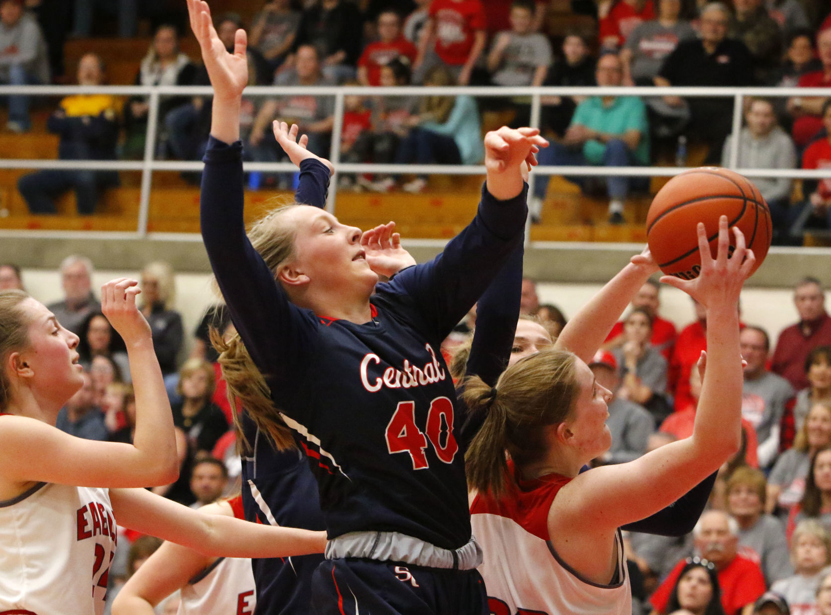 Gallery: 2A girls basketball semistate: South Central vs. Frankton